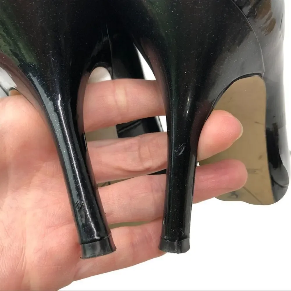 Circa Joan & David Black Patent Leather Pump 8.5